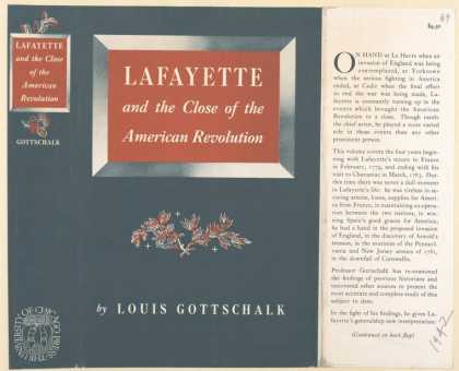 Dust Jackets - Lafayette and the close o