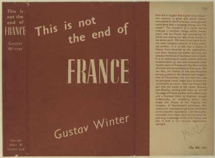 Dust Jackets - This is not the end of Fr