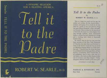 Dust Jackets - Tell it to the padre.