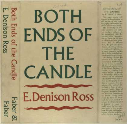 Dust Jackets - Both ends of the candle.