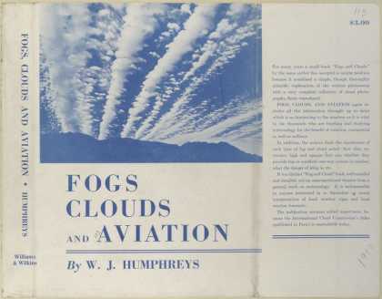 Dust Jackets - Fogs, clouds, and aviatio