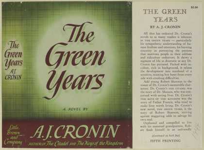 Dust Jackets - The green years.