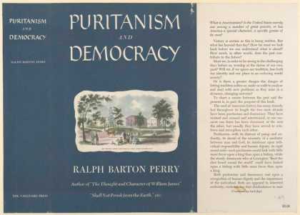 Dust Jackets - Puritanism and democracy.