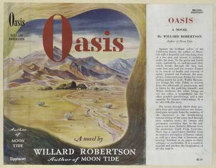 Dust Jackets - Oasis, a novel.