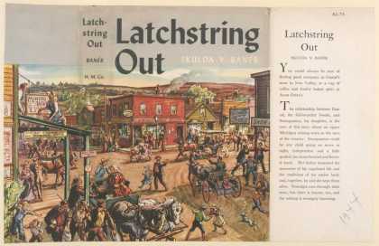 Dust Jackets - Latchstring out.