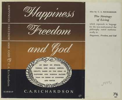 Dust Jackets - Happiness, freedom and Go