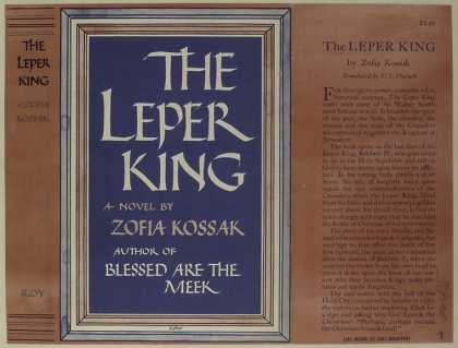 Dust Jackets - The leper king : a novel.