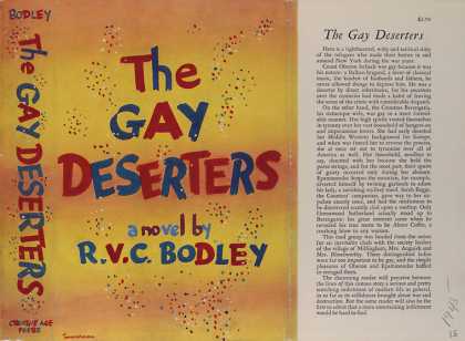 Dust Jackets - The gay deserters.