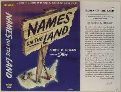 Dust Jackets - Names on the land.