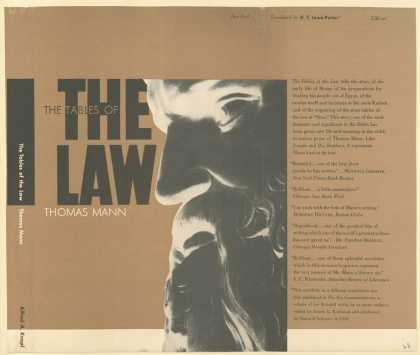 Dust Jackets - The tables of the law.