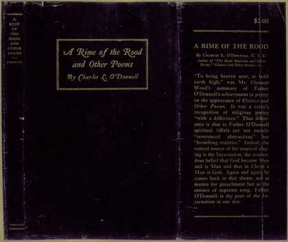 Dust Jackets - A rime of the rood and ot