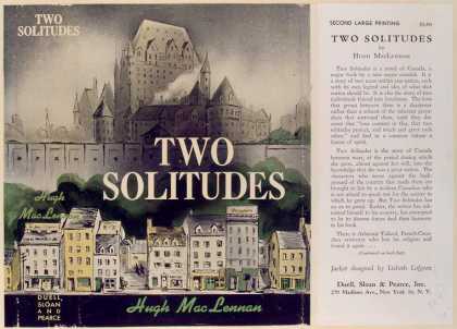 Dust Jackets - Two solitudes.