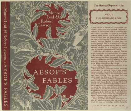 Dust Jackets - Aesop's fables.