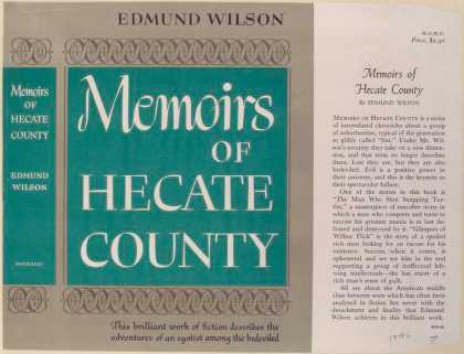Dust Jackets - Memoirs of Hecate County.