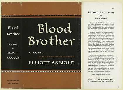 Dust Jackets - Blood Brother, by Elliott
