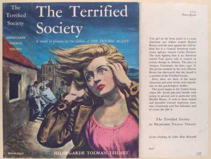 Dust Jackets - The Terrified Society, by