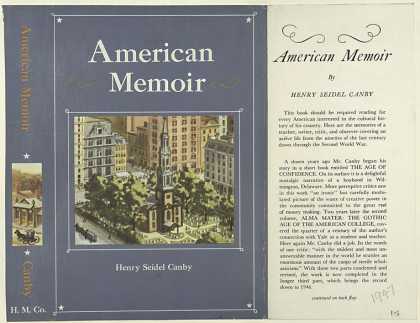 Dust Jackets - American Memoir, by Henry