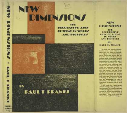 Dust Jackets - New dimensions the decor