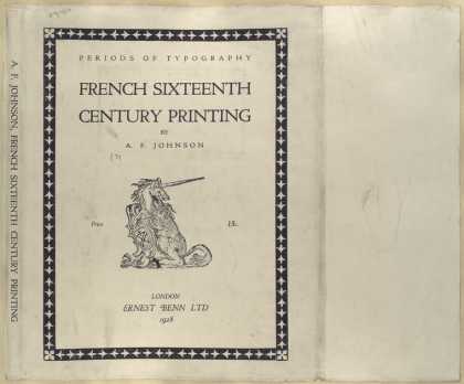 Dust Jackets - French sixteenth century