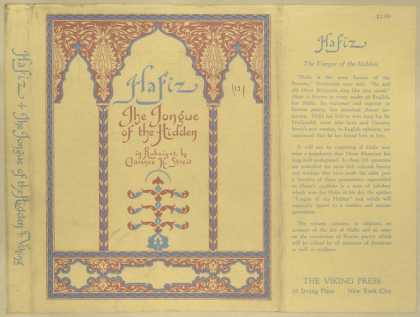 Dust Jackets - Hafiz, the Tongue of the