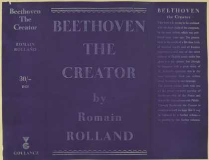 Dust Jackets - Beethoven the creator.