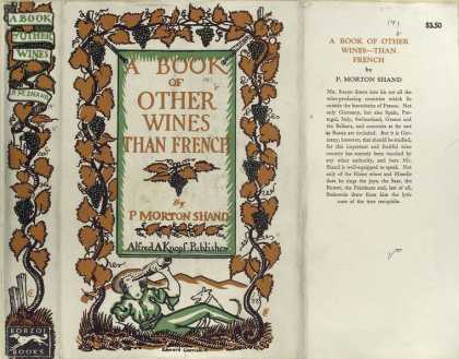 Dust Jackets - A book of other wines--th