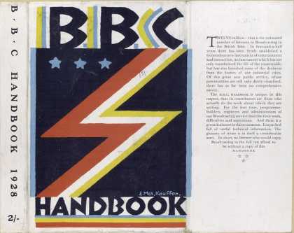 Dust Jackets - BBC handbook, 1928.