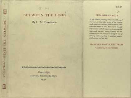 Dust Jackets - Between the lines.