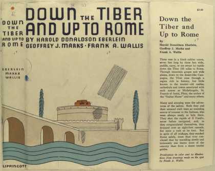 Dust Jackets - Down the Tiber and up to