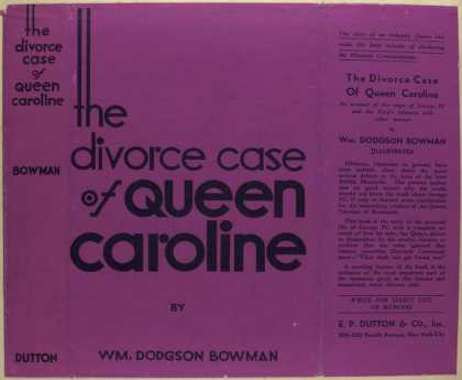 Dust Jackets - The divorce case of Queen