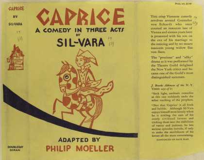 Dust Jackets - Caprice, a comedy in thre