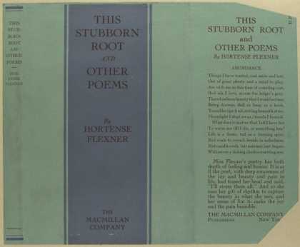 Dust Jackets - This stubborn root and ot