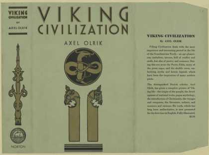 Dust Jackets - Viking civilization.