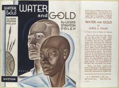 Dust Jackets - Water and gold.
