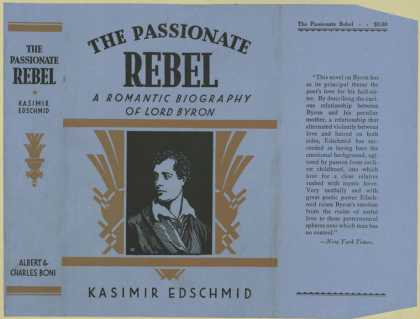 Dust Jackets - The passionate rebel, a r