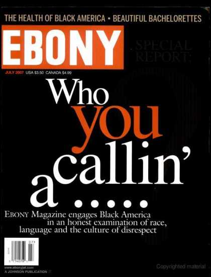Ebony - Ebony - July 2007