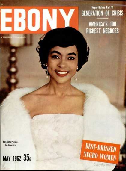 Ebony - Ebony - May 1962
