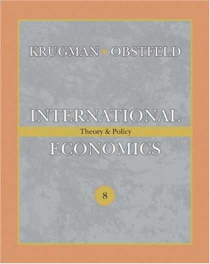 Economics Books - International Economics: Theory and Policy (8th Edition) (Addison-Wesley Series