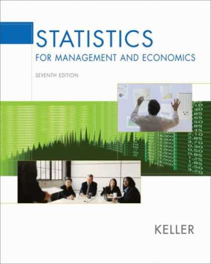 Economics Books - Statistics for Management and Economics (with CD-ROM and InfoTrac )