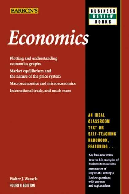 Economics Books - Economics (Barron's Business Review Series)