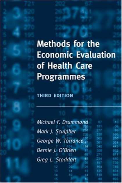 Economics Books - Methods for the Economic Evaluation of Health Care Programmes