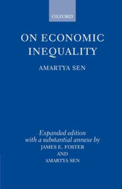Economics Books - On Economic Inequality (Radcliffe Lectures)