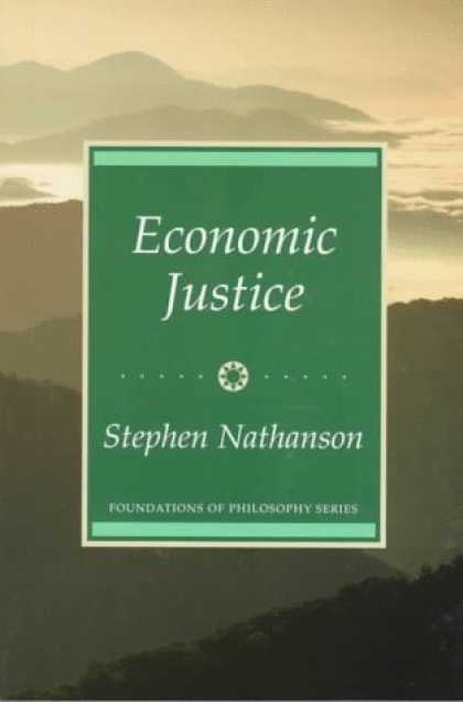 Economics Books - Economic Justice (Foundations of Philosophy)