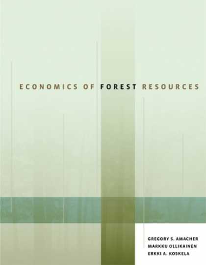 Economics Books - Economics of Forest Resources
