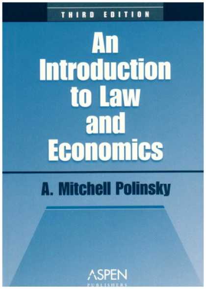 Economics Books - An Introduction to Law and Economics (Coursebook Series)