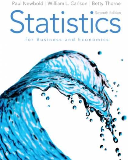 Economics Books - Statistics for Business and Economics (7th Edition)