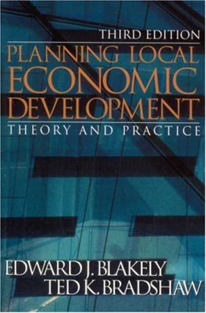 Economics Books - Planning Local Economic Development: Theory and Practice