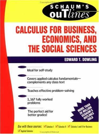 Economics Books - Schaum's Outline of Calculus for Business, Economics, and The Social Sciences