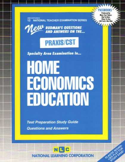 Economics Books - PRAXIS/CST Home Economics Education (Family Consumer Science) (National Teacher