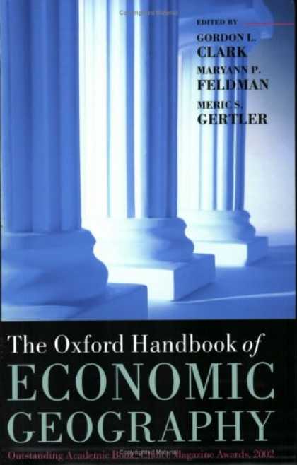 Economics Books - The Oxford Handbook of Economic Geography (Oxford Handbooks)